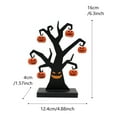 thumbnail image 3 of Halloween Tree Pumpkin Tree Decoration Small Tree Decoration Black Halloween Decoration Halloween Decoration, 3 of 4