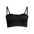 thumbnail image 4 of No Boundaries Juniors Seamless Wireless Bandeau Bra, 4 of 7