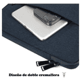 thumbnail image 2 of Funda Protectora Para Portátil Bolsa Prueba Golpe 13.3 In Eo Safe Imports Azul oscuro, 2 of 4