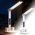 thumbnail image 3 of LLDYYDS LED Desk Lamp with 10W Wireless Charging, Flexo Table Lamp with 3 Colors and 5 Brightness Levels with Charging Function, 3 of 9
