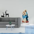thumbnail image 2 of Estatua de reno,Estatua de reno negro,decoración del hogar,arte y artesanía,Figura de ciervo de resina coleccionable,regalo para balcón,Letrero de mesa,Decoración de escritorio acrílica, 2 of 8