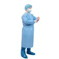 thumbnail image 1 of 10 piezas de ropa de protección desechable, ropa de protección química de una pieza, ropa de aislamiento, película de aire antipenetración no tejida, 1 of 4