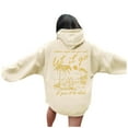 thumbnail image 4 of Puliio Womens Hooded Long Sleeve Coconut Tree Graphic Drawstring Pullover Sweatshirt With Pocket Unisex Casual Comfortable Everyday Wear Spring Fall Fashion Hoody Sweatshirts For Men Women, 4 of 6