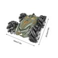 thumbnail image 3 of Hxlamzoo Jouets pour Enfants Drift Voiture Télécommandée 4WD Drift Latéral Voiture Cascade Double Face Rotation - Escalade de Campagne Jouet Musical Voiture Jouets Liquidation Vente, 3 of 8