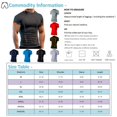 thumbnail image 1 of Men's Short-Sleeved Tight-Fitting Breathable Quick-Drying Clothes Fitness Sports Training Clothes Men's T-Shirts XL, 1 of 3