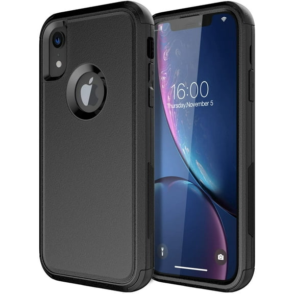 for iPhone Xr Case [Shockproof] [Dropproof] [Dust-Proof],Heavy Duty Protection Phone Case Cover for Apple iPhone XR