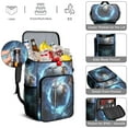 thumbnail image 5 of Cooler Backpack for Baseball & Soccer Fans - Insulated Soft Cooler Bag with Team Prints for Kids, Boys, and Teens, 5 of 6