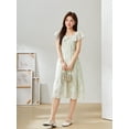 thumbnail image 5 of Doll neck shows thin floral dress, 5 of 5