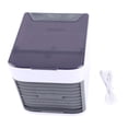 thumbnail image 1 of Mini aire acondicionado, ventilador, humidificador y purificador alimentado por USB para coche, oficina y hogar., 1 of 14