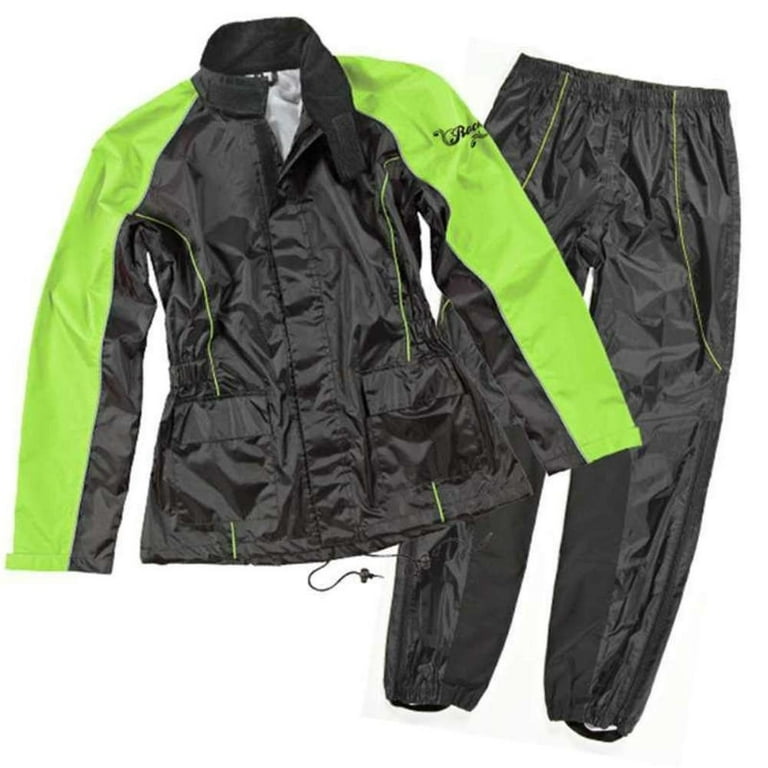 Hi viz best sale motorcycle rain gear