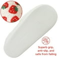 thumbnail image 5 of BERANMEY Cute Strawberry Slippers for Women Perfect Soft Plush Comfy Warm Slip-On Happy Face Slippers fo Women Indoor fluffy Smile House Slippers for Women and Men Non-slip Fuzzy Flat Slides, 5 of 9