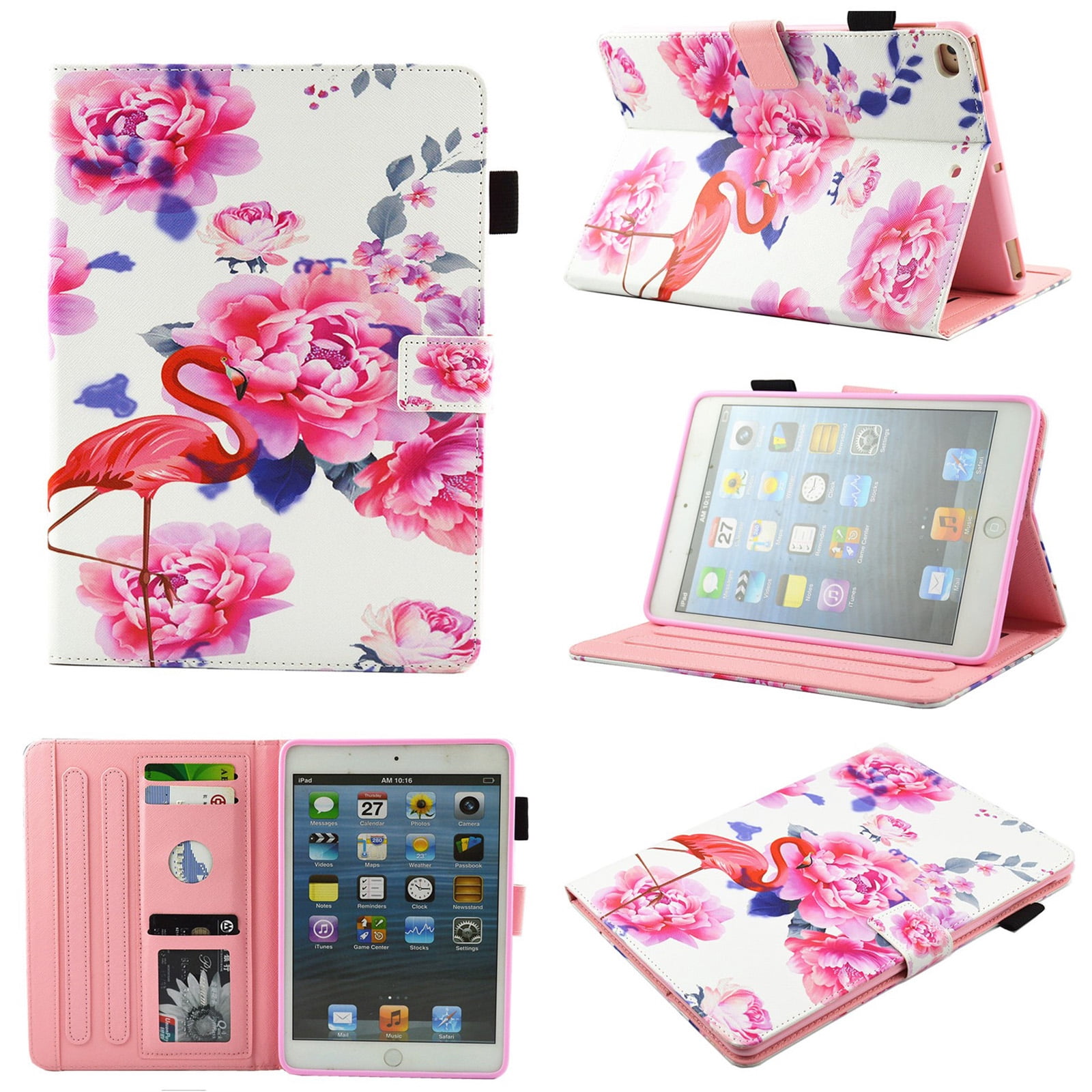 iPad 9.7 Inch 2018/2017 Case for Girls, Allytech Slim Fit Lightweight