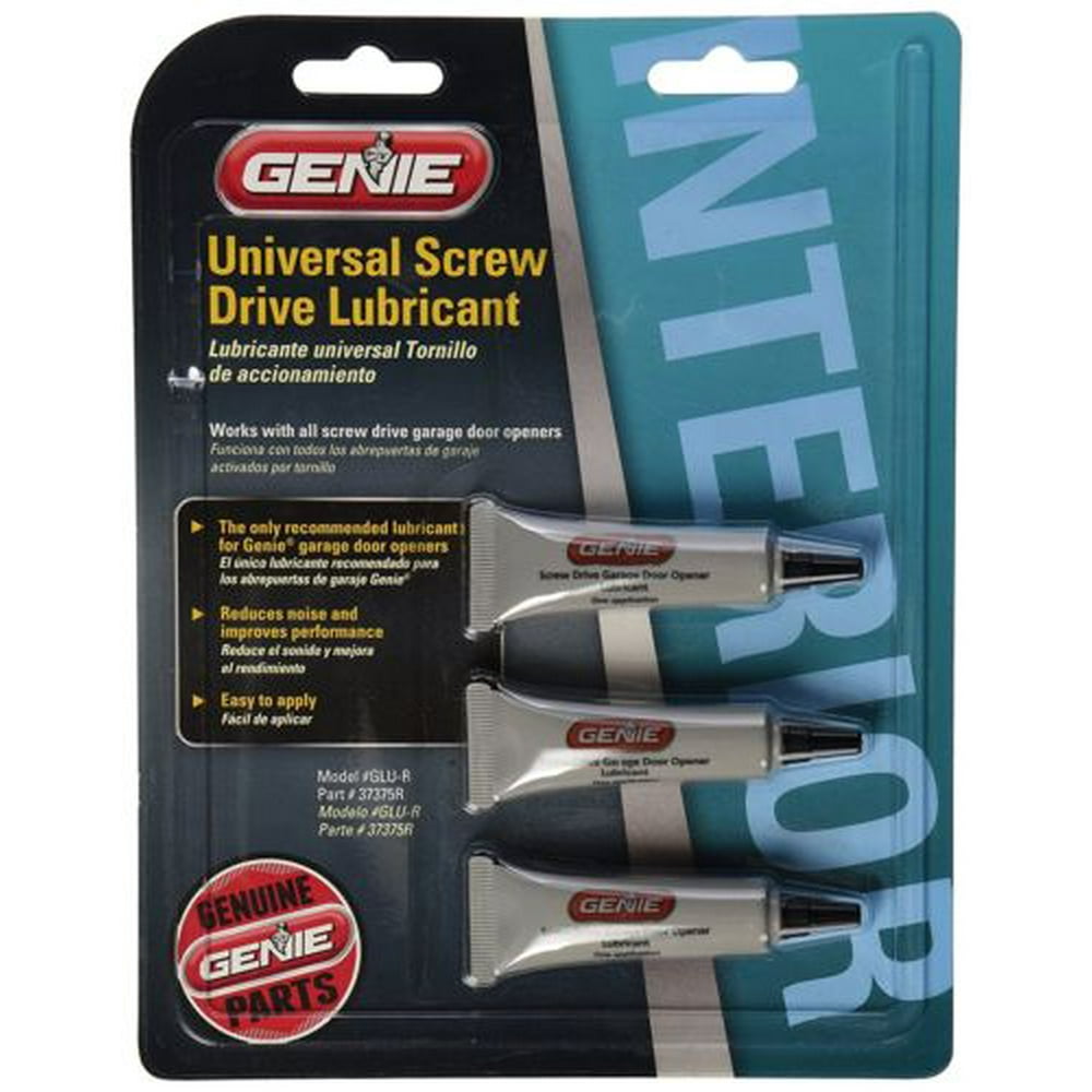Genie GLUR Screw Drive Lube 3 per pack 0.25 oz each for Garage Door