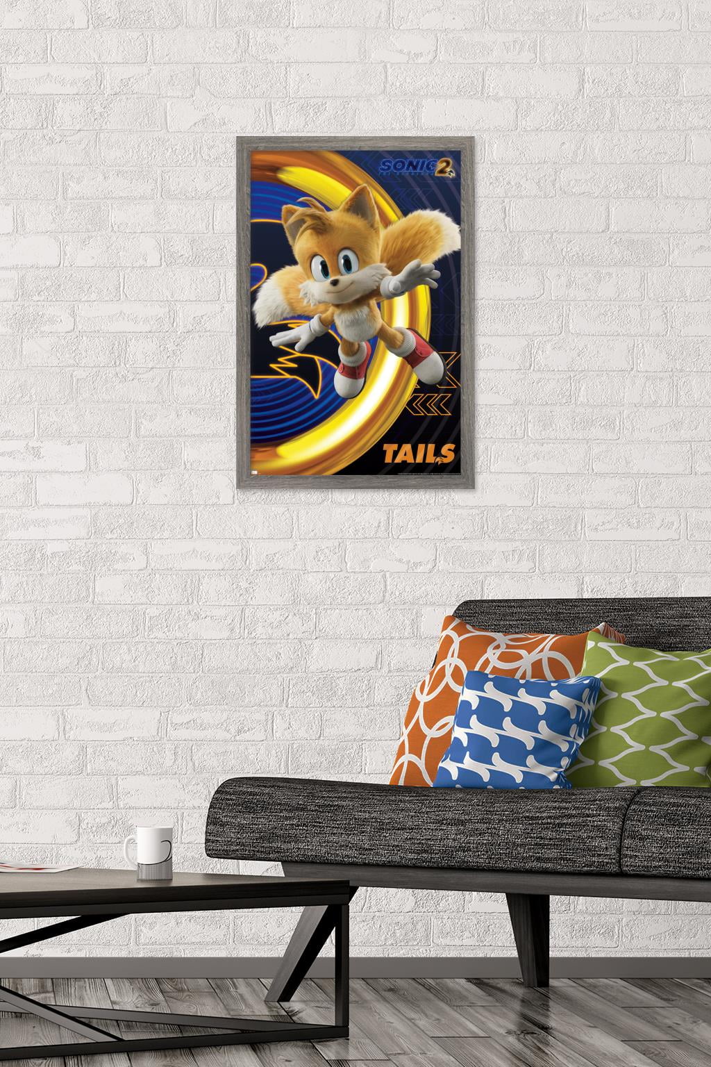 Sonic The Hedgehog 2 - Tails Wall Poster, 22.375 x 34 