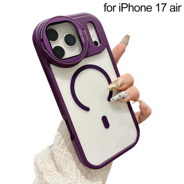 for 17 Pro Max Rotatable Stand Case-