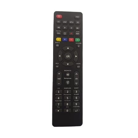 

Ounamio Universal Tv Remote For Lg Samsung Tcl Philips Vizio Sharp Sony Panasonic Sanyo Insignia Toshiba And Other Brands Lcd Led 3d Hdtv Smart Tv Remote Control
