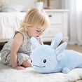 thumbnail image 3 of Peluche pesado de axolotl Niuniu Daddy, 61 cm, 2,3 kg, azul, 3 of 9