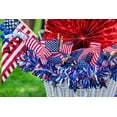 thumbnail image 2 of Engelbrecht, Jim 24x17 Black Ornate Wood Framed with Double Matting Museum Art Print Titled - 4th of July decorations, 2 of 4
