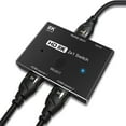 thumbnail image 1 of Adaptador conmutador direccional HDMI 2.1 Ultra HD 8K de alta velocidad 48 Gbps, 2 entradas y 1 salida, convertidor 8K a 60 Hz y 4K a 120 Hz, compatible con Xbox, PS5, proyectores y monitores, 1 of 8