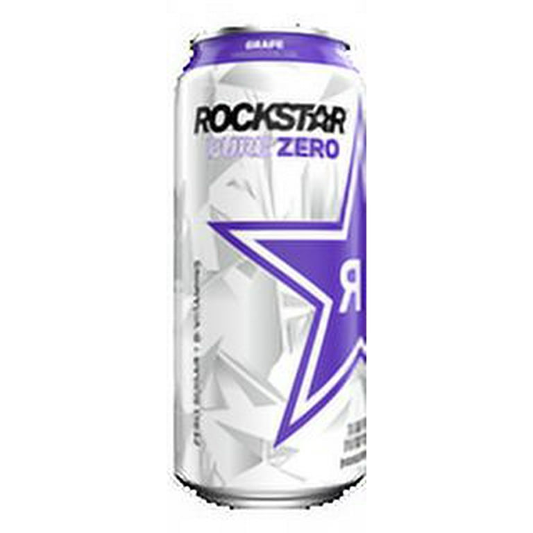 Rockstar Pure Zero Energy Drink, Fruit Punch, Calorie-Free Rockstar Pure Zero Energy Drink, Fruit Punch, Calorie-Free