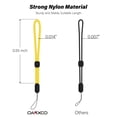 thumbnail image 4 of Oakxco Lanyard Compatible With Airpods Pro 2 Loop Adjustable Hand Wrist Nylon Strap, Lanyard For Cell Phone/Camera/Switch/Ipods Pro 2Nd/Airpods 1/2Nd/3Rd/Pro Case, Yellow, 4 of 5