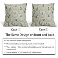 thumbnail image 6 of Fall Pillow Covers 18x18 Set of 2 Balck Pumpkin Autumn Themed Thanksgiving Harvest Print Decorative Throw Pillows Outdoor Pillowcase Farmhouse Linen Cushion Case Decor for Sofa Couch Bed, 6 of 6