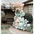 thumbnail image 3 of Pastel Blue Balloons 12 inch 50pcs Latex Party Balloons Baby Shower Helium Balloons Blue Birthday Balloon Nepal Blue, 3 of 7