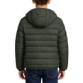 thumbnail image 6 of FAIWAD Kids Winter Coat Puffer Hooded Jacket with Pockets Boys Girls Lightweight Warm Quilted Outerwear, 6 of 7