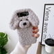 thumbnail image 1 of Cute Furry Dog Case Compatible con Samsung Galaxy Z Flip 3/4, Plush & Hard Pc Frame Protective Cover Aespa kaili Sencillez, 1 of 5