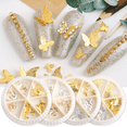thumbnail image 5 of Mariposa Nail Art Jewelry, Butterfly Nail Art Studs Nail Art Supplies Decoración de uñas Nail Art Piedras preciosas Adepaton CPB-US-CJZ261-3, 5 of 5
