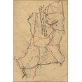thumbnail image 1 of 24"x36" Gallery Poster, Map Shenandoah valley Iron Works Virginia 1880, 1 of 1