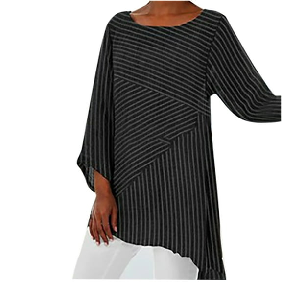 gakvov Fall Sweaters For Women Fall Savings Clearance 2022 Women's Large Size Round O-Neck Short Sleeve Flower Printing Loose Shirt Tops