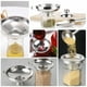 thumbnail image 4 of Juego de Embudos Acero Inoxidable Boca Ancha Grado Alimenticio con Asa para Conservas en Cocina, 4 of 7