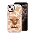 thumbnail image 2 of Personalised Coquette Highland Cow Premium Phone Case,iPhone 14 Pro Max, 2 of 3