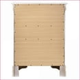 thumbnail image 3 of Chests & Wardrobes | 4 Drawer Traditional Louis Phillipe Chest | White | Particle Board, 3 of 9