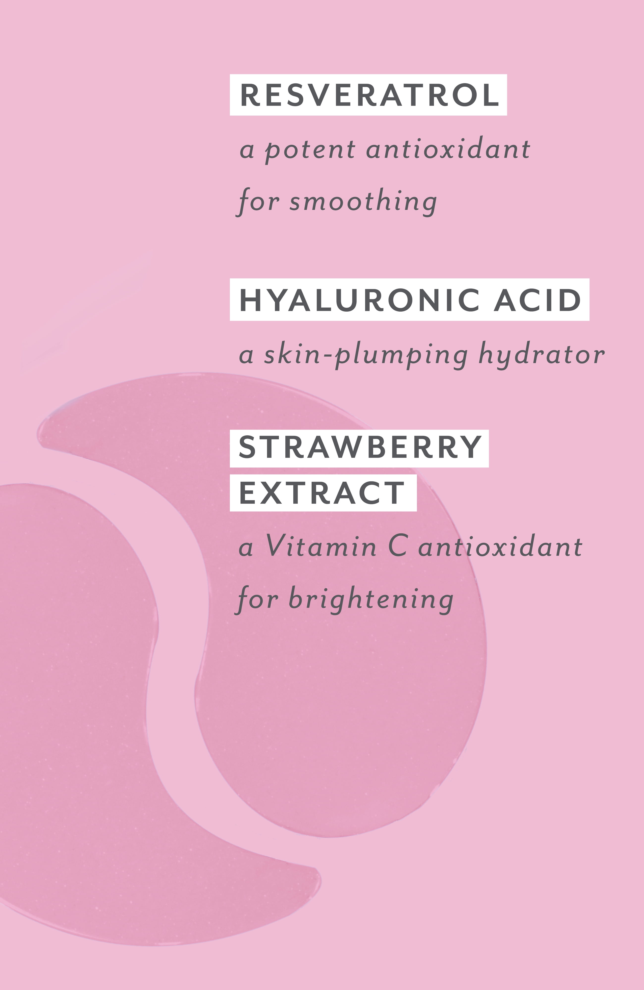 Patchology Serve Chilled Rosé Eye Gels- Single