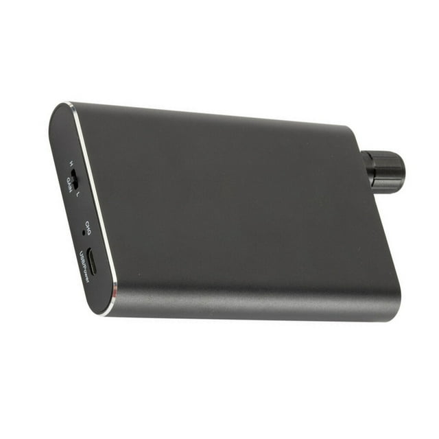 fastboy Amplificateur de Casque Portable 3.5mm Rechargeable Musique Écouteurs Audio Ampli avec Bouton Réglable MP4 Équipement de Réglage