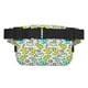 thumbnail image 3 of Fotbe Funny Dinosaurs on Stripes Cangurera Cuadrada con Estampado de Doble Capa, Bolsa de Cintura Ajustable Mini para Hombres y Mujeres, 3 of 9