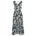 thumbnail image 4 of LASCANA Women's V-Neck Maxi Dress Crochet Detail, 4 of 5