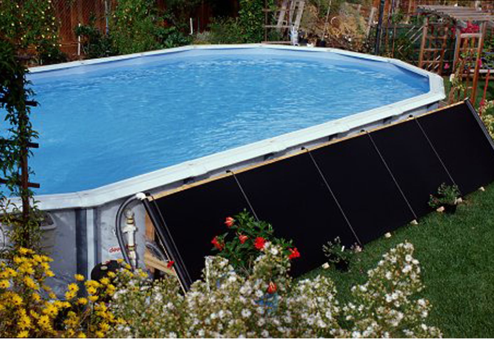  Swimming Pool Solar Heater System In Ground Above Ground for Large Space
