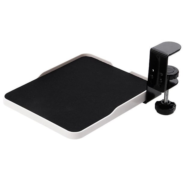 Soporte de muñeca para escritorio Cateissary diseño de suspensión push-pull ergonómico color blanco
