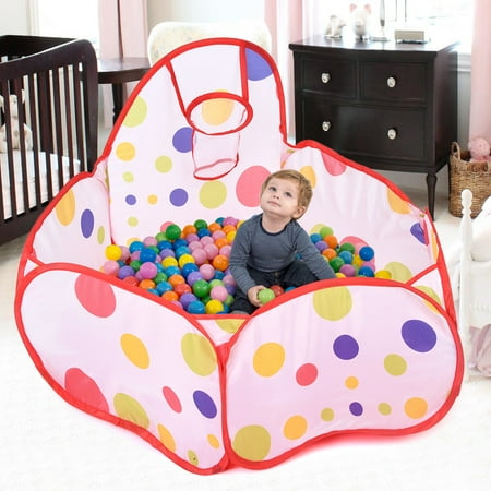 Greensen Tente Pliante De Jeu Pliante Portative Pour Jouer Au Ballon Piscine Pour Bebe Jouets Educatifs Pour Tout Petits 6 Cotes Bassin Pour Bebe Tente De Jeu Escamotable Walmart Canada