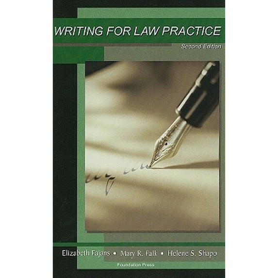 Pre-Owned Writing for Law Practice (Paperback) 1599416301 9781599416304