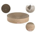 thumbnail image 6 of THE LICKER STORE Nelson 20.13" Modern Cardboard Round Bowl Cat Scratcher with Catnip, Oak Wood, CSR1010J, 6 of 6