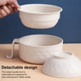 thumbnail image 4 of Dream Lifestyle Ramen Bowl with Handle,Microwave Safe Ramen Noodle Bowl with Chopsticks Spoons and Fork,Perfect for Pho Noodles Ramen Udon,Apartment College Dorm Essentials,Dishwasher Safe & BPA Free, 4 of 8
