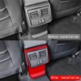 thumbnail image 3 of Car Rear Air Conditioner Trim Cover Back Row Anti-Kick Panel for 2025 LHD Interior Accessories,C, 3 of 5