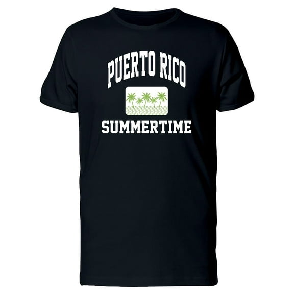 Puerto Rico Tropical Summertime Tee Men's -Image by Shutterstock