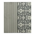 thumbnail image 6 of Better Homes & Gardens Woven Reversible Persian & Striped Outdoor Rug - 7'x10' - Polypropylene - Dark Grey, 6 of 6