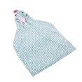 thumbnail image 2 of Albornoz con capucha y toalla, batas envolventes de terciopelo coral para niños, niños pequeños, piscina, playa, 2 of 8
