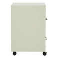 thumbnail image 4 of 2 Drawer Mobile Locking Metal File Cabinet in Tan, 4 of 10